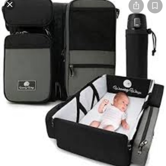 Potable baby bassinet/change table - Picture 2 of 4